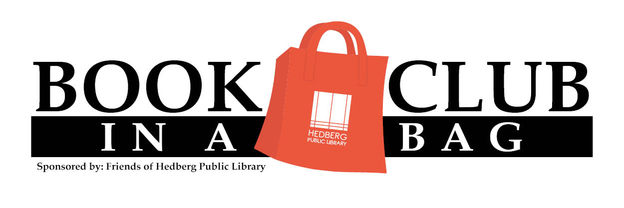Book Club in a Bag with orange tote bag