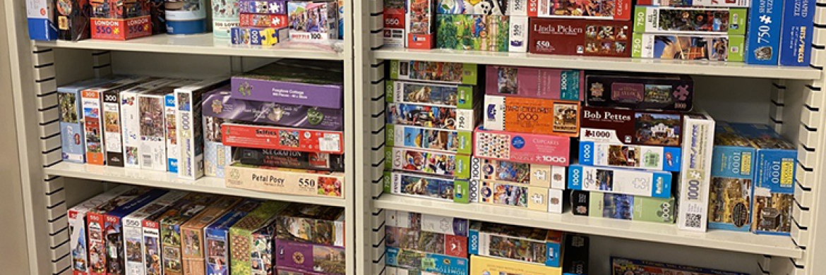Puzzle collection at HPL Express