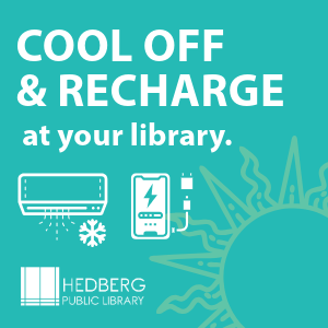 cool off and recharge at your library