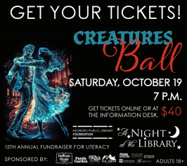 GET YOUR TICKETS CREATURES BALL