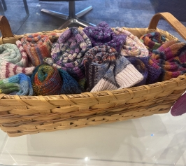 knit basket