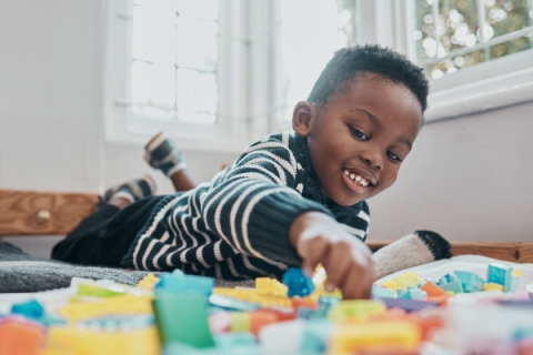 child playing