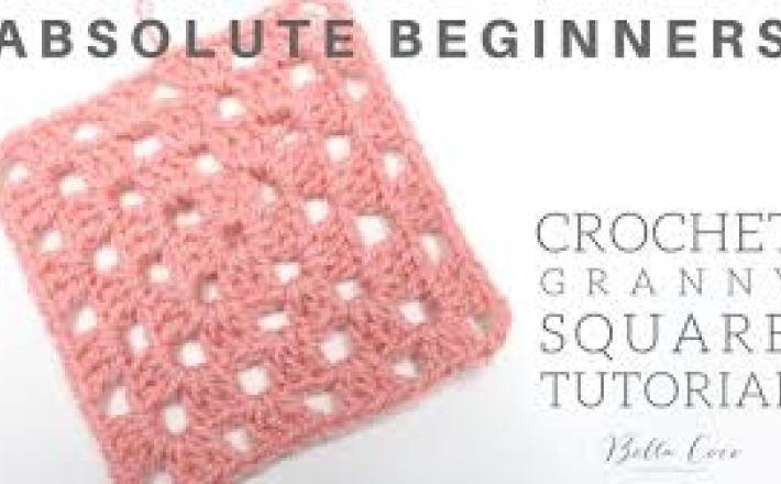 Absolute Beginners Crochet Granny Square Tutorial 